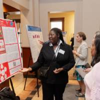 Erica in the background